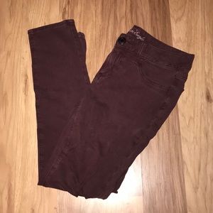 Maroon jegging